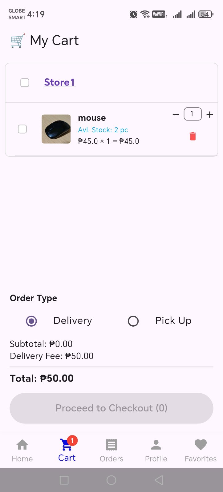 Shopping Cart
